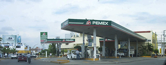 Gasolinera PEMEX