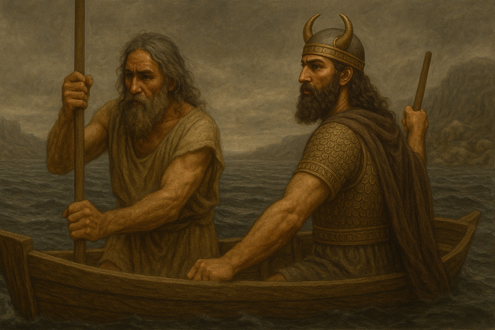 Gilgamesh y Urshanabi